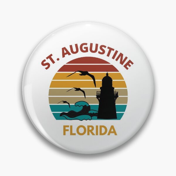 Item preview, St. Augustine Florida Retro Sunset Design designed and sold by adriana-holmes.