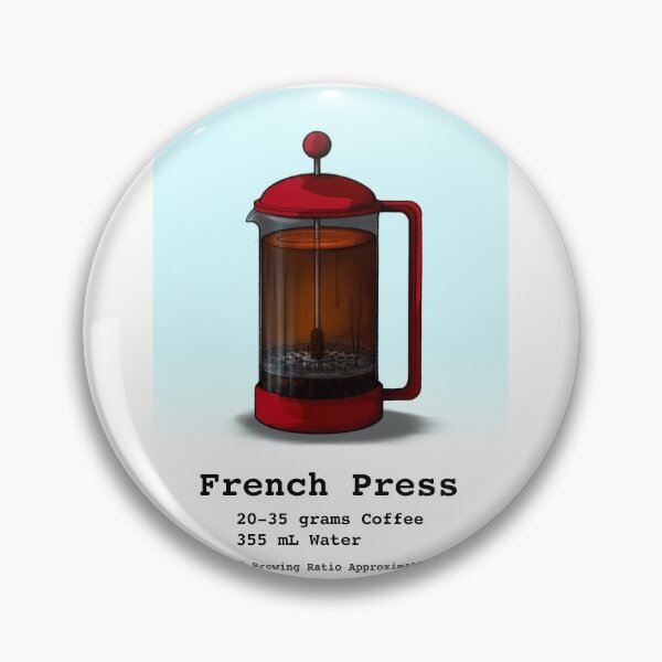 Item preview, Coffee Flashcards - French Press (Blue) designed and sold by Technomancer-01.