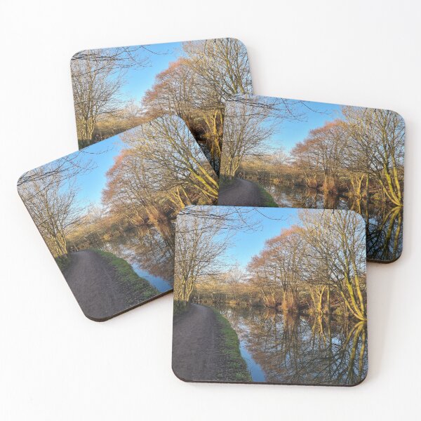 Item preview, Reflective Canal Walk Before Sunset designed and sold by BoundedChaos.