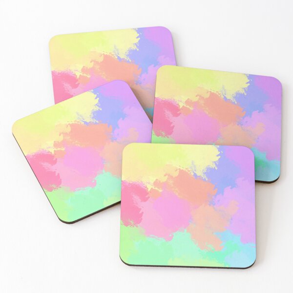 Item preview, Abstract Pastel Rainbow Art designed and sold by toohot2trot189.