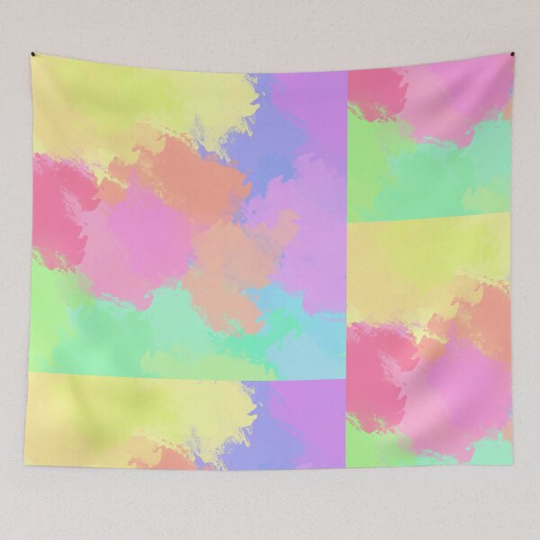 Item preview, Abstract Pastel Rainbow Art designed and sold by toohot2trot189.