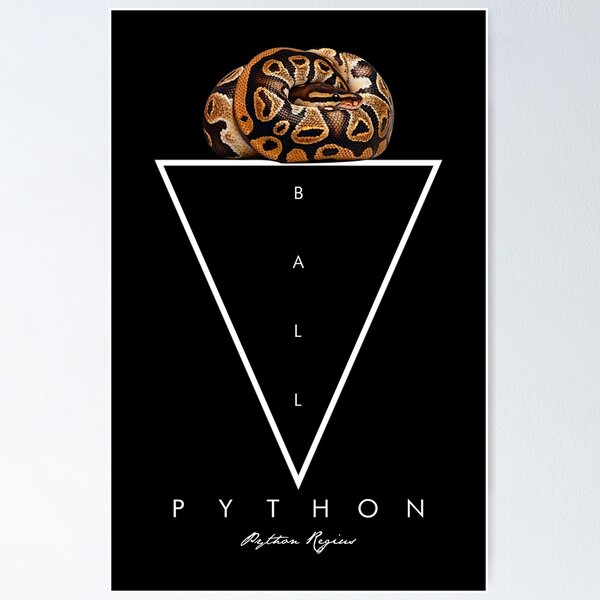 Item preview, Ball Python Geometric Modern Snake Keeper designed and sold by JRRTs.