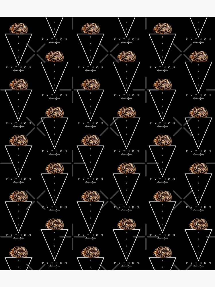 Thumbnail 3 of 3, Backpack, Ball Python Geometric Modern Snake Keeper designed and sold by JRRTs.