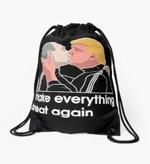 Trump, der Putin küsst Turnbeutel