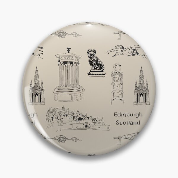 Item preview, Edinburgh, Scotland landmarks  designed and sold by Louisa Powell.