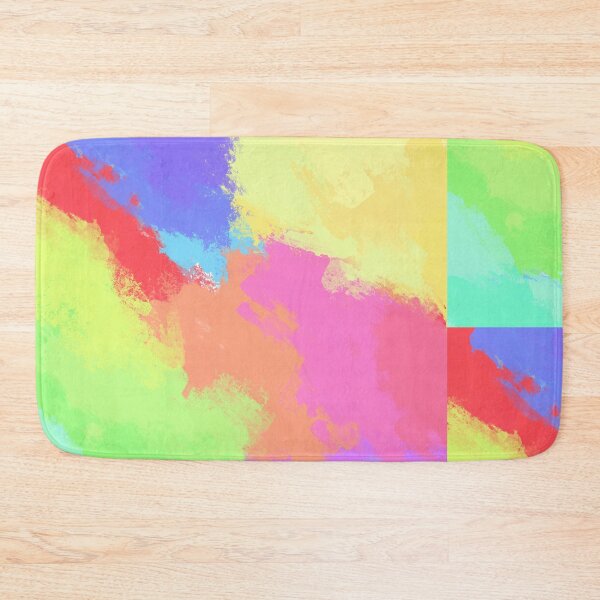 Item preview, Painted Abstract Rainbow Art designed and sold by toohot2trot189.