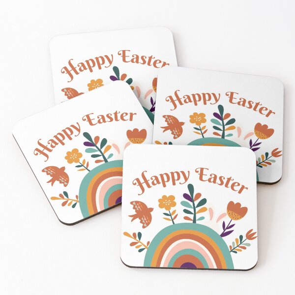 Item preview, Happy Easter | Floral Rainbow designed and sold by KarolinaPaz.