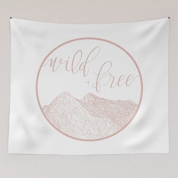 Item preview, Wild & Free - Pink designed and sold by KristinaTrott.