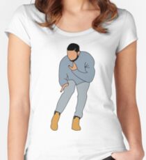 DRAKE'S HOTLINE BLING Women's Fitted Scoop T-Shirt