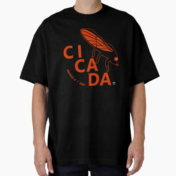 Brood X 2021 Periodical Cicada Oversized T-Shirt