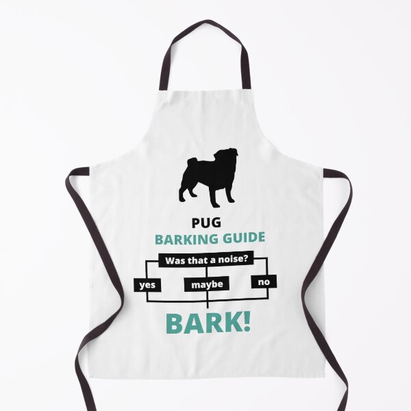 Item preview, pug barking guide designed and sold by promisesarelies.