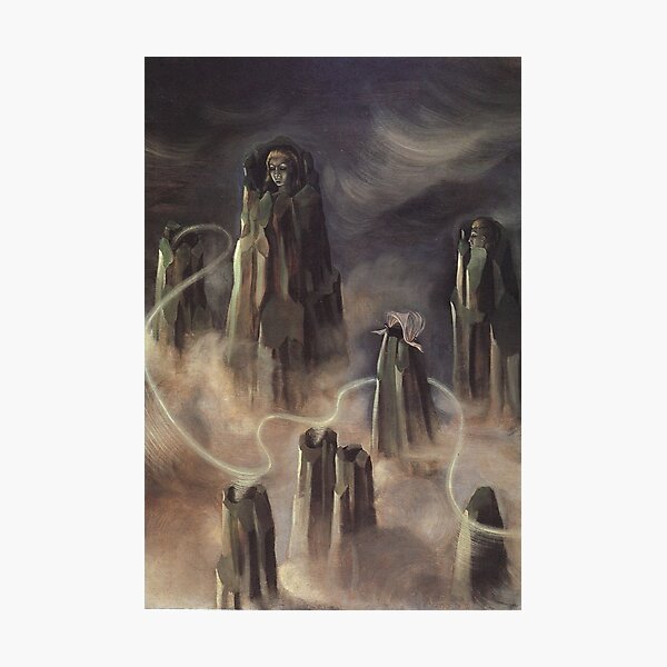 The Souls of the Mountain, by Remedios Varo Photographic Print