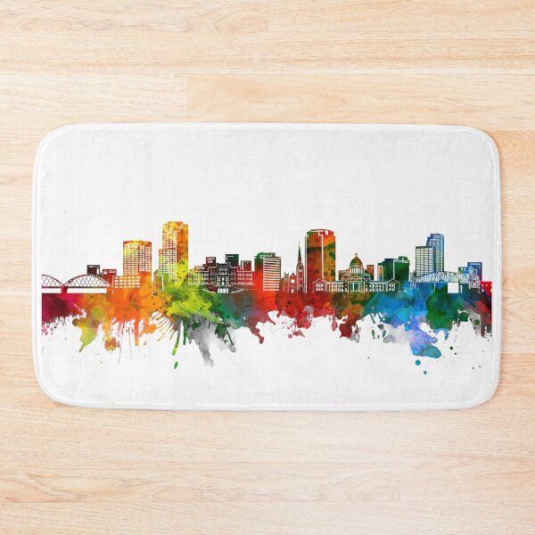 Artikelvorschau, Aquarell der kleinen Felsen-Skyline entworfen und verkauft von BekimART2.