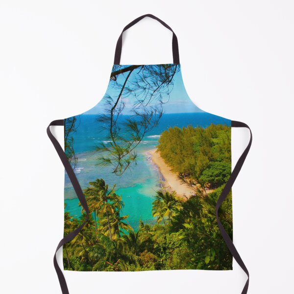 Item preview, Drone view over Nā Pali Coast - Kalalau trail, Kauaʻi HAWAII designed and sold by Bruno Beach.