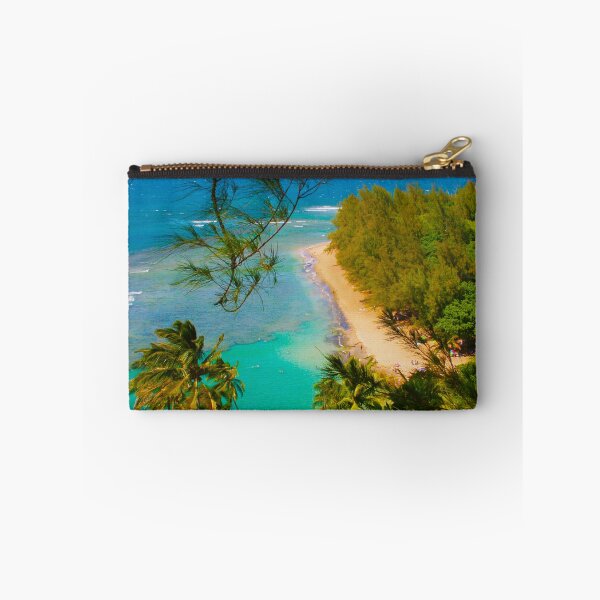 Item preview, Drone view over Nā Pali Coast - Kalalau trail, Kauaʻi HAWAII designed and sold by Bruno Beach.