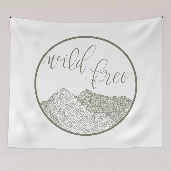 Item preview, Wild & Free - Green designed and sold by KristinaTrott.