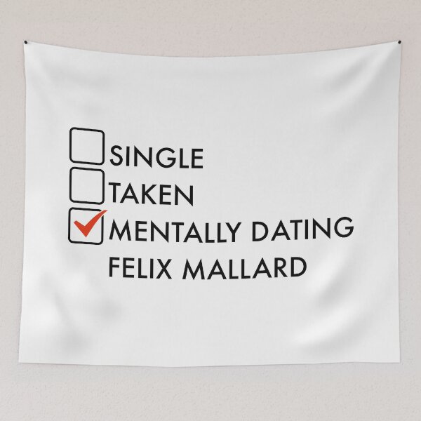 Item preview, Mentally dating Felix Mallard Ginny and Georgia neighbour  designed and sold by PG Illustration.
