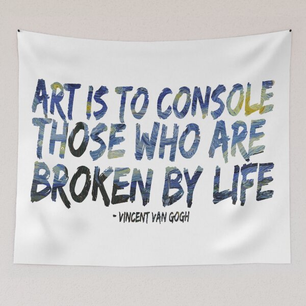 Item preview, Van Gogh Art Quote designed and sold by CMORRISON12345.