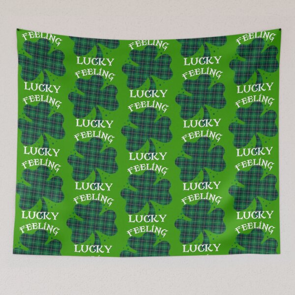 Item preview, St. Patricks Day Tartan Plaid Irish Lucky Shamrock designed and sold by deadcelebritee.