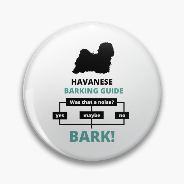 Item preview, havanese barking guide designed and sold by promisesarelies.
