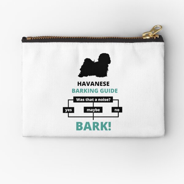 Vista previa del artículo con la obra «guía de ladridos de Bichón Habanero», diseñado y vendido por promisesarelies.