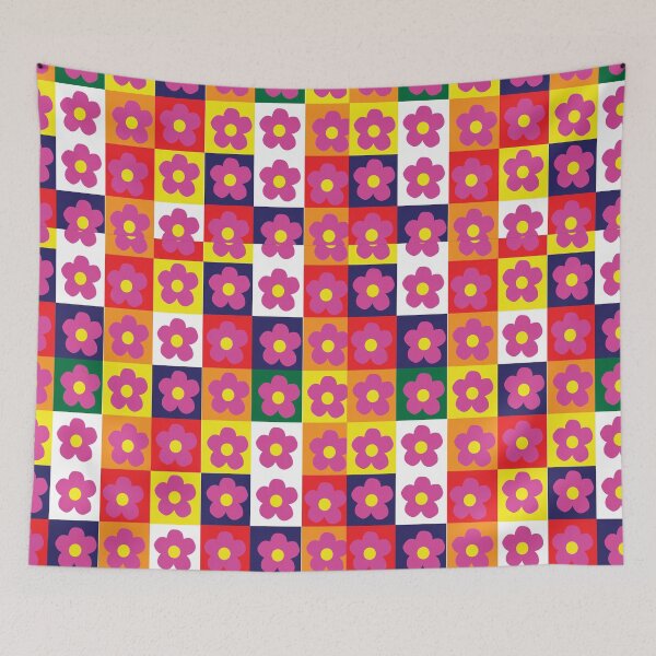 Item preview, Colorful flower arrangement pattern duvet Comforters & Shower Curtains designed and sold by KIKOOSTORE.