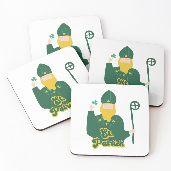 Item preview, Saint Patrick | Illustration designed and sold by KarolinaPaz.