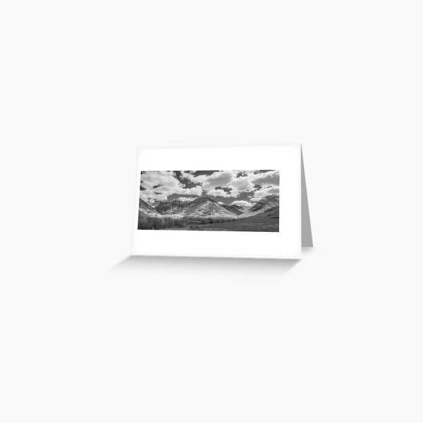 Glencoe infrared panorama Greeting Card