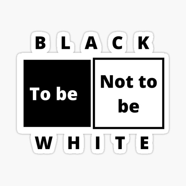 Item preview, Black or White of Hypnosis designed and sold by NerdyStranger.