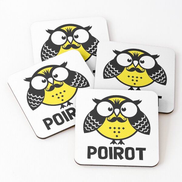 Item preview, Owl. Hercule Poirot. designed and sold by frail.