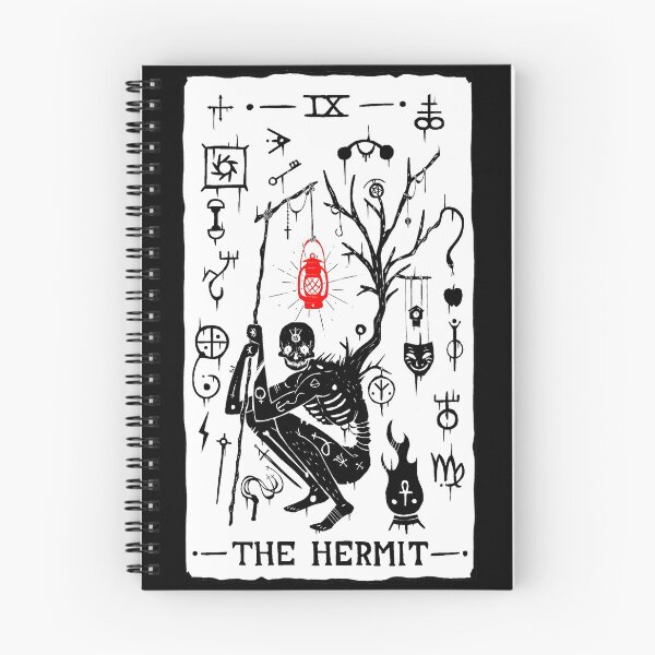 Item preview, The Hermit Tarot designed and sold by JamJamTheArtMan.