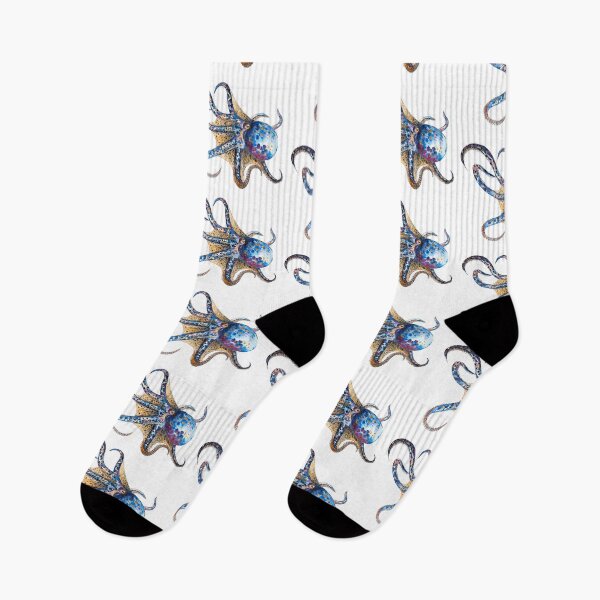 Item preview, blue octopus designed and sold by VicaVeresk.