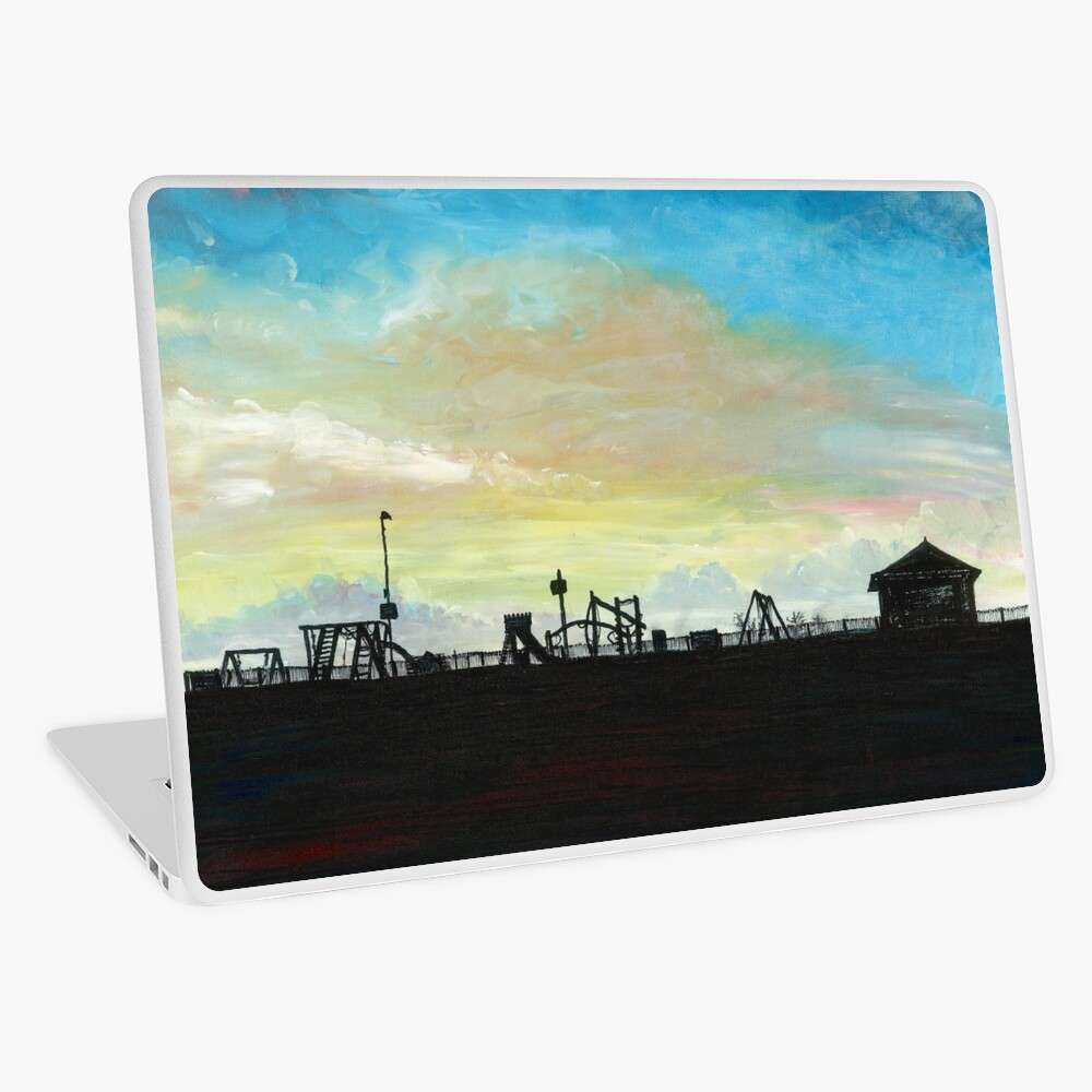 West Hill Playground at Dusk Laptop Skin