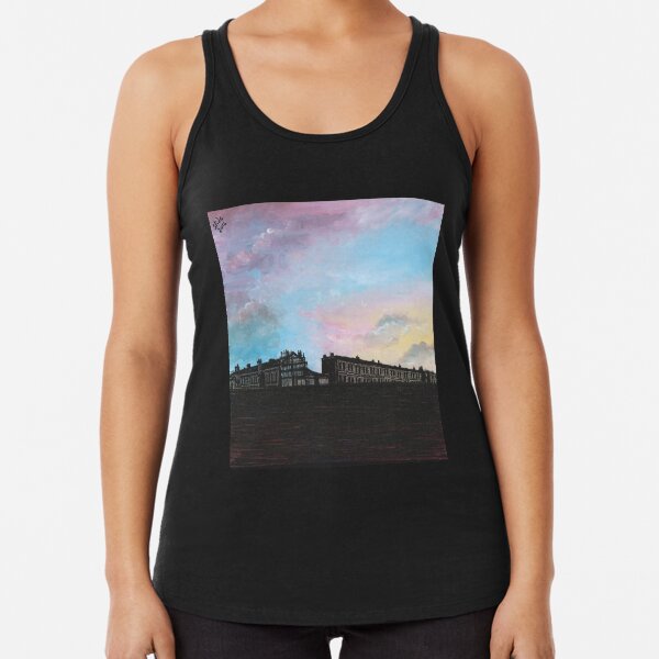 Priory Road at Dusk Racerback Tank Top
