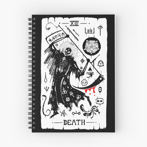 Item preview, Death Tarot designed and sold by JamJamTheArtMan.
