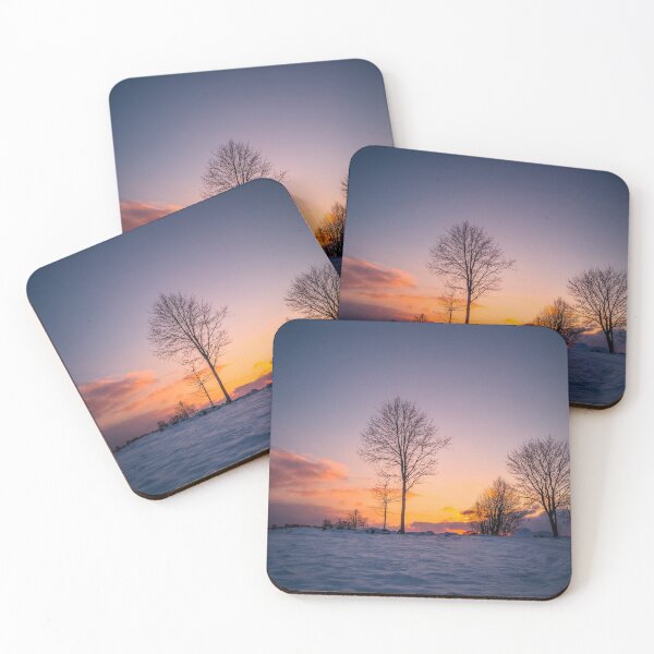 Item preview, Calm Winter Evening with Sunset Colors designed and sold by RNulle.