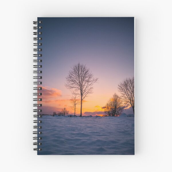 Item preview, Calm Winter Evening with Sunset Colors designed and sold by RNulle.