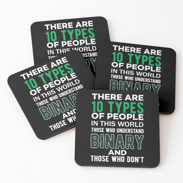 Item preview, Those Who Understand Binary And Those Who Dont Funny Computer Programmer Sayings designed and sold by Scratches Tees.