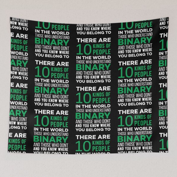 Item preview, Those Who Understand Binary And Those Who Dont Funny Programming Quotes designed and sold by Scratches Tees.