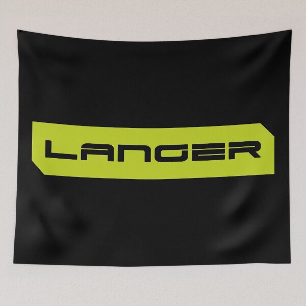 Item preview, Langer simple cyberpunk urban slang letters designed and sold by Swiiing.