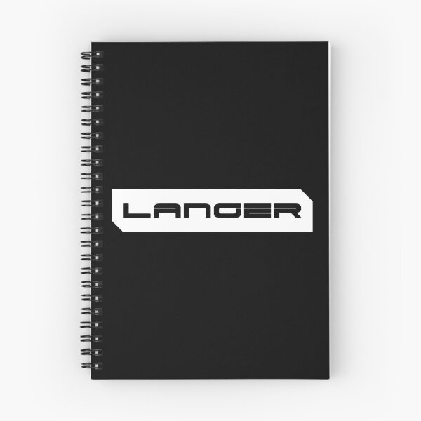 Item preview, Langer simple cyberpunk urban slang letters black designed and sold by Swiiing.
