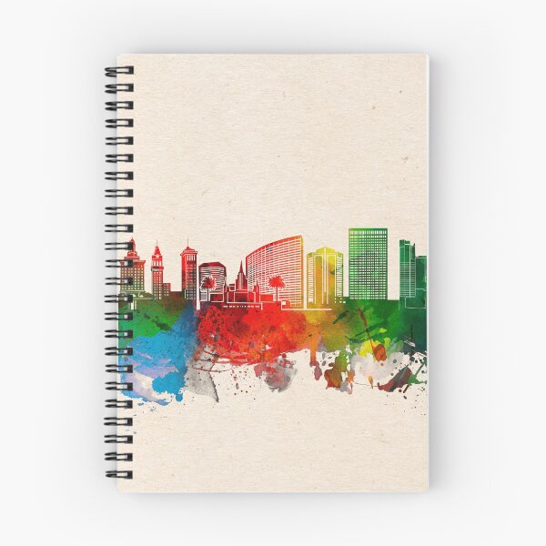 Item preview, oakland skyline watercolor 2 designed and sold by BekimART2.