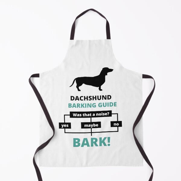 Item preview, dachshund barking guide designed and sold by promisesarelies.
