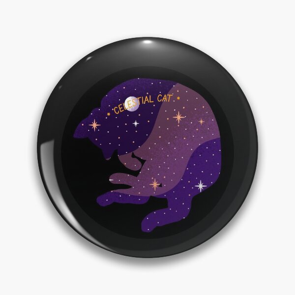 Item preview, Celestial Cat Night Sky - Feline Ethereal designed and sold by Purrfecta.