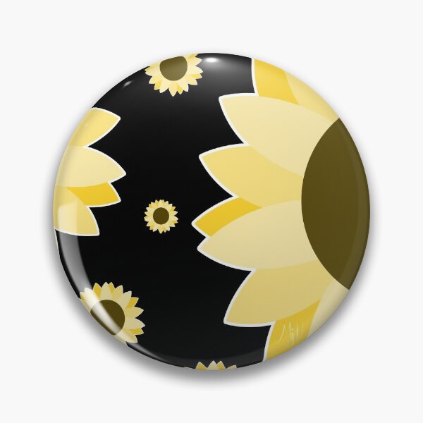 Item preview, Sunflowers on Black designed and sold by MendiVernatter.