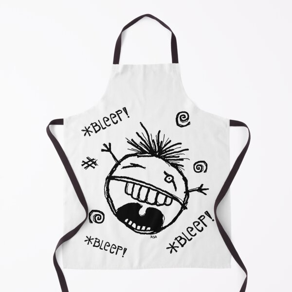 Item preview, *BLEEP! *BLEEP! *BLEEP* black outine designed and sold by RawSunArt.