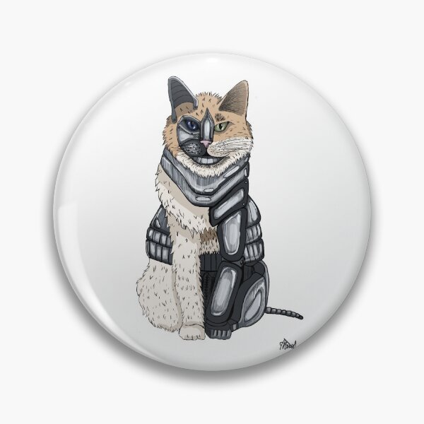 Item preview, RoboCat designed and sold by Mirunart.