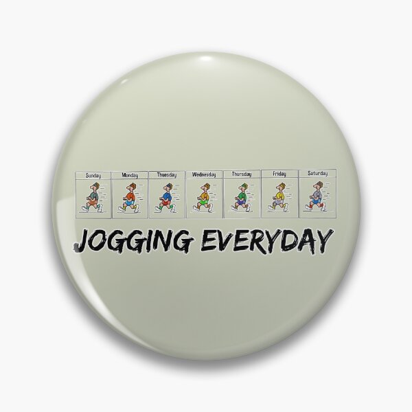 Item preview, Jogging every day ... Jogging everyday ... designed and sold by AtelierFafard.