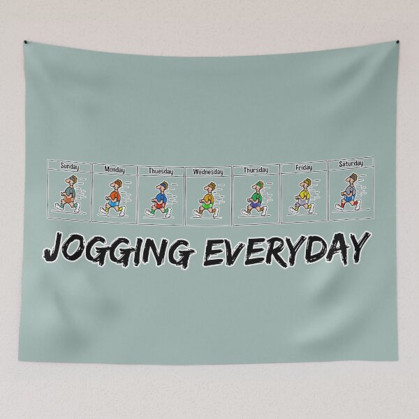 Item preview, Jogging every day ... Jogging everyday ... designed and sold by AtelierFafard.