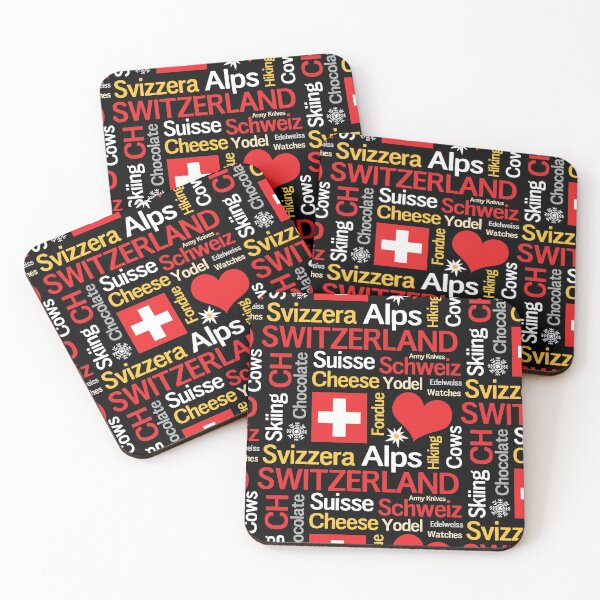 Item preview, Favorite Things About Switzerland designed and sold by AntiqueImages.